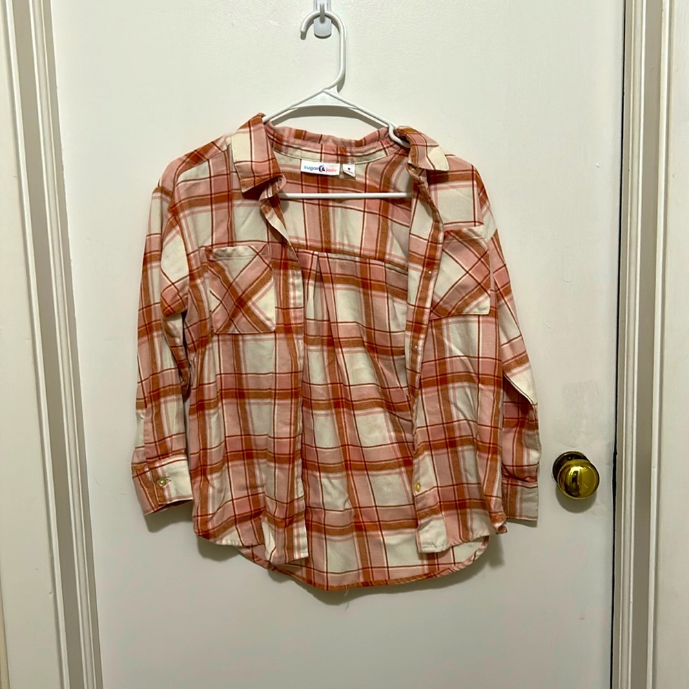 Children’s place sugar & jade flannel